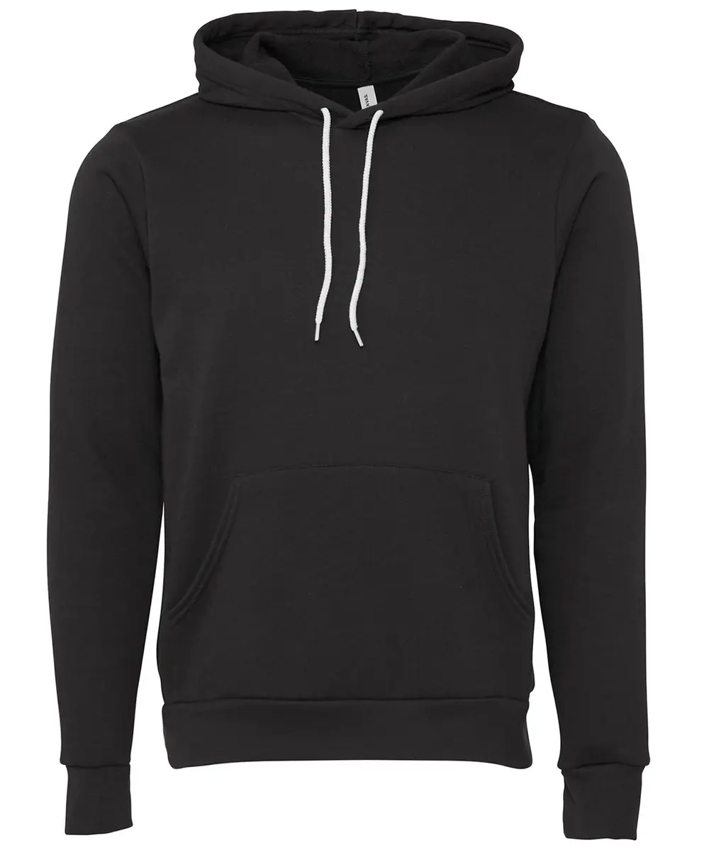Unisex Polycotton Fleece Pullover Hoodie D T G Dark Grey