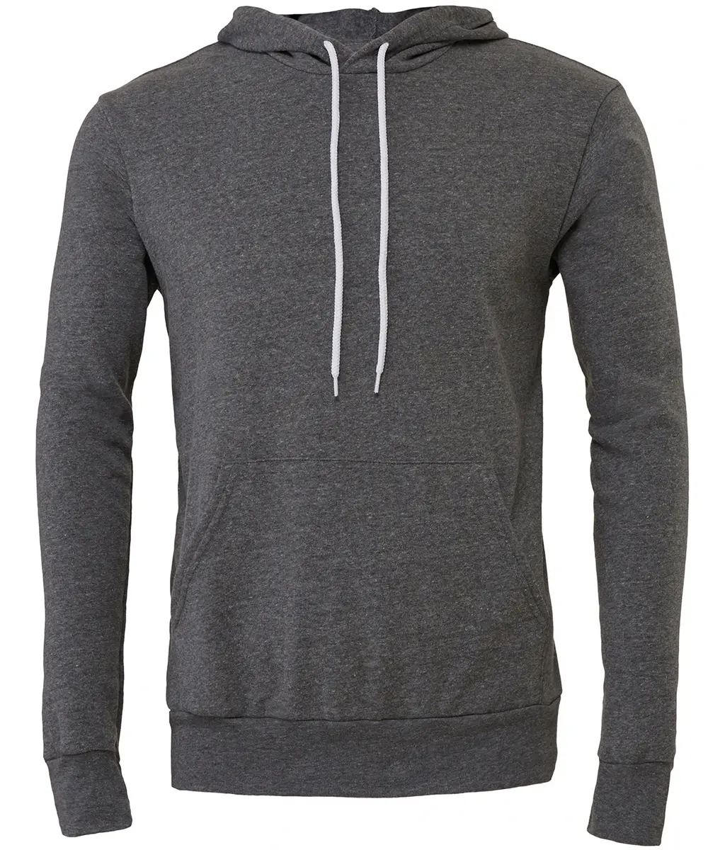 Unisex Polycotton Fleece Pullover Hoodie Deep Heather