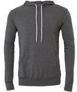 Unisex Polycotton Fleece Pullover Hoodie Deep Heather