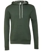 Unisex Polycotton Fleece Pullover Hoodie Heather Forest