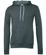 Unisex Polycotton Fleece Pullover Hoodie Heather Slate