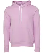 Unisex Polycotton Fleece Pullover Hoodie Lilac