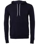 Unisex Polycotton Fleece Pullover Hoodie Navy