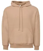 Unisex Sueded Fleece Pullover Hoodie Heather Oatmeal