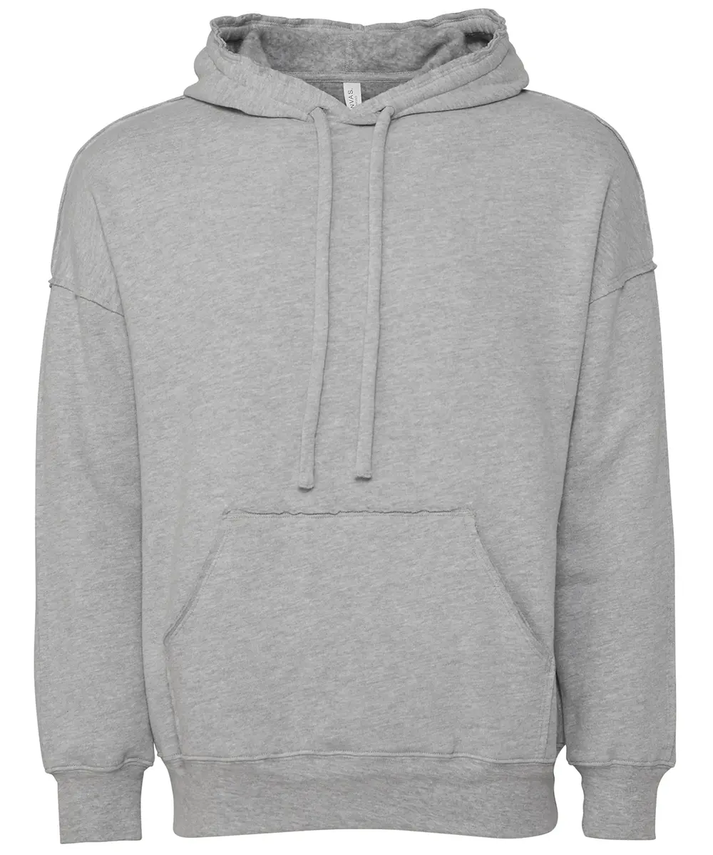 Unisex Raw-seam Hoodie Athletic Heather