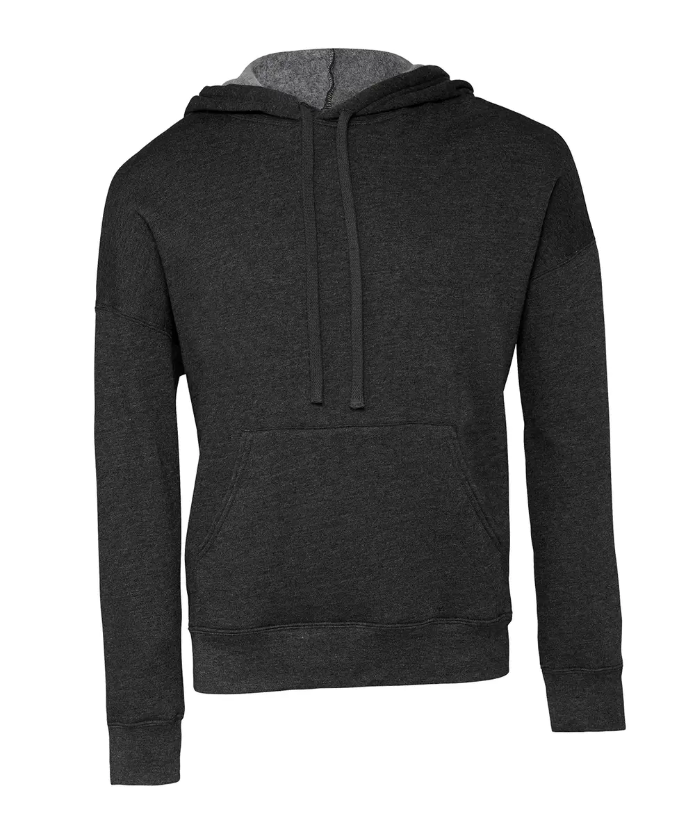 Unisex Sponge Fleece Pullover DTM Hoodie Dark Grey Heather