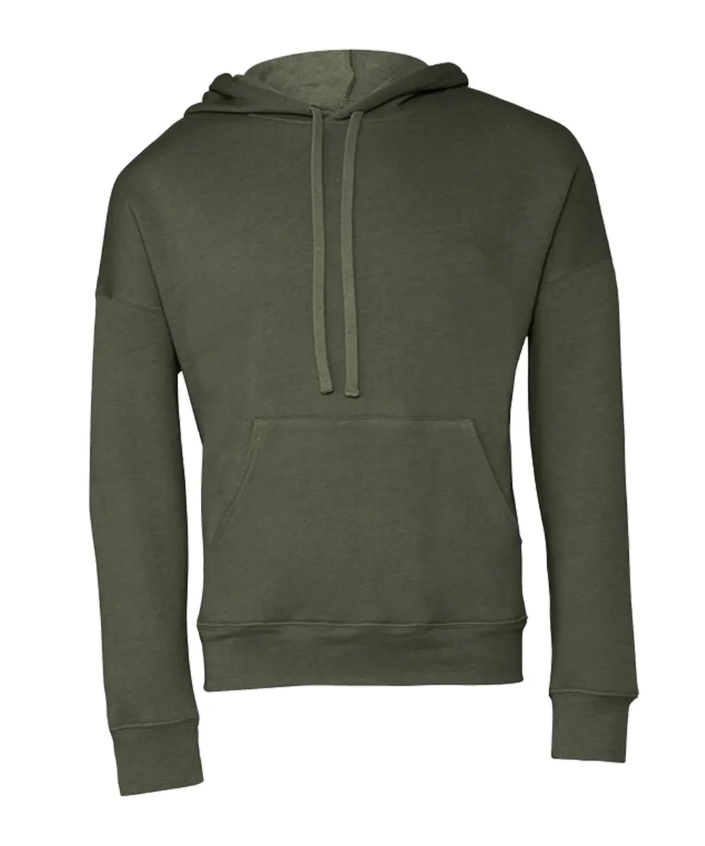 Unisex Sponge Fleece Pullover DTM Hoodie Military Green
