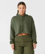 Women's Cropped Fleece Hoodie BE220_LS00_2024