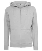 Heavy Zip Hoodie Heather Grey