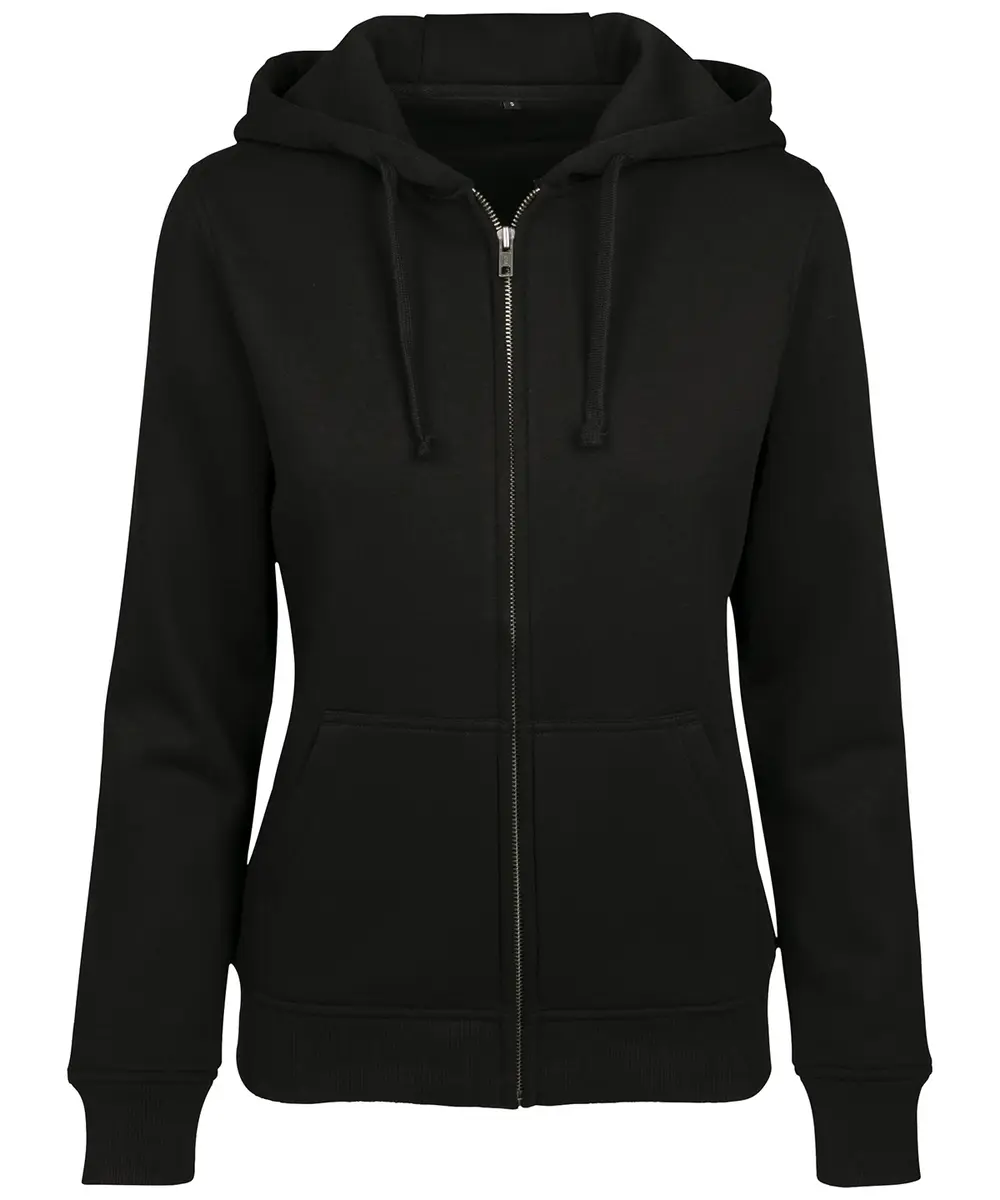 Women's Merch Zip Hoodie Black