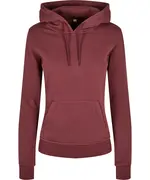 Women's Organic Hoodie Cherry