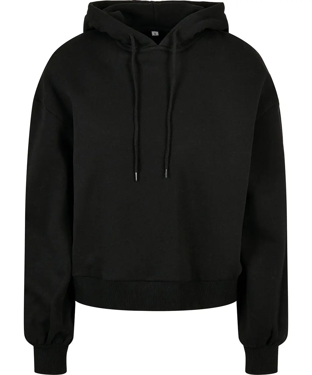Women's Organic Oversized Hoodie Black