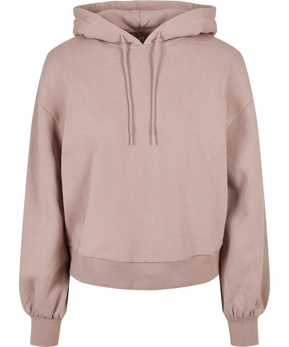 Women's Organic Oversized Hoodie Dusk Rose