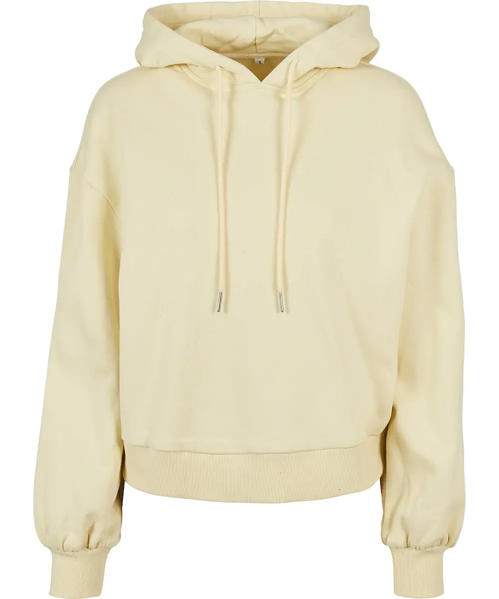 Women's Organic Oversized Hoodie Soft Yellow