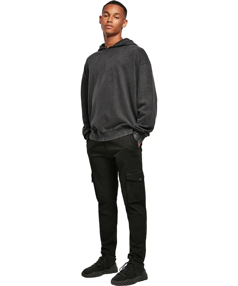 Acid Washed Oversize Hoodie BY191_LS00_2024