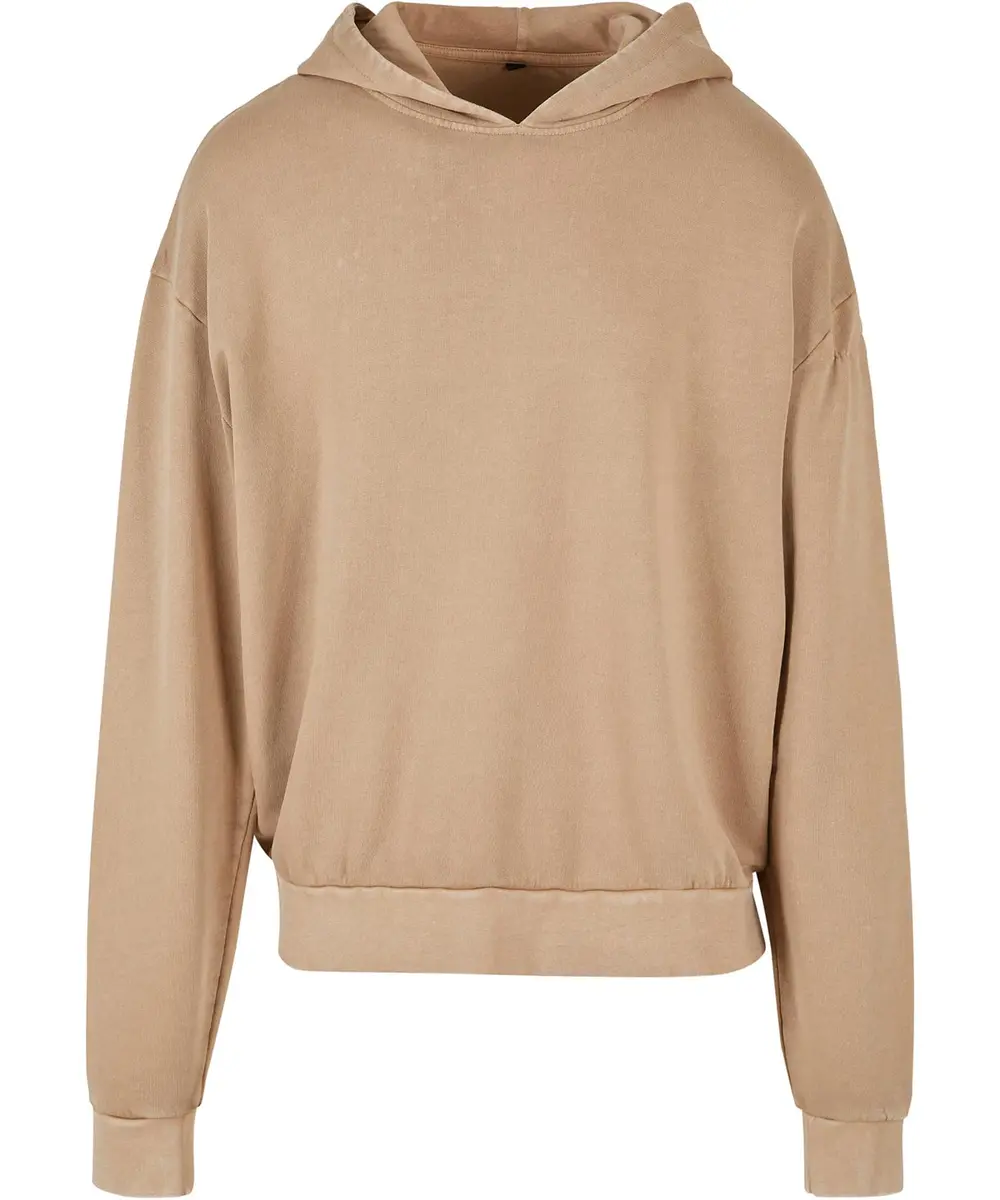 Acid Washed Oversize Hoodie Union Beige