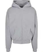 Ultra Heavy Zip Hoodie Heather Grey