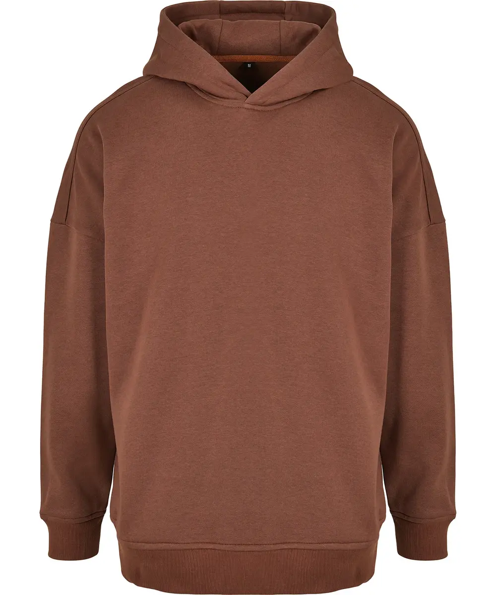 Oversized Cut-on Sleeve Hoodie Bark