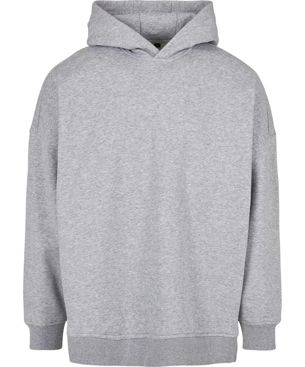 Oversized Cut-on Sleeve Hoodie Grey