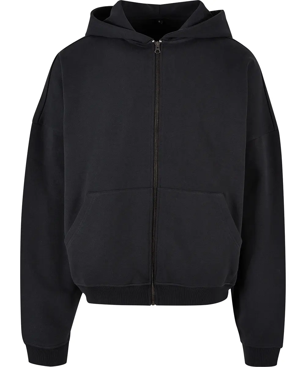 90s Zip Hoodie Black