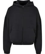 90s Zip Hoodie Black