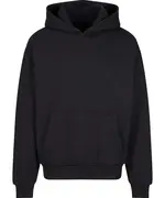 Ultra-heavy Oversized Hoodie Black
