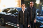 Tampa Navy padded Gilet from Brook Taverner