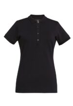 arlington black ladies fit polo shirt
