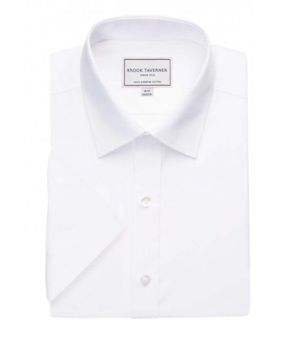Milano Short Sleeved Slim Fit Non-Iron Shirt milano s s slim fit non iron shirt p6693 25433_image