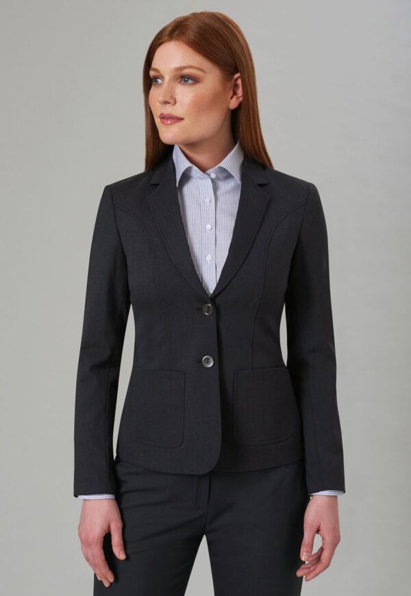 Edition Jacket mirabel silver grey stripe