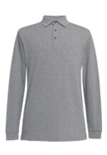 frederick mens polo marl grey