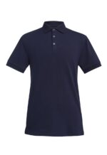 Hampton Navy Marl Premium Cotton Polo