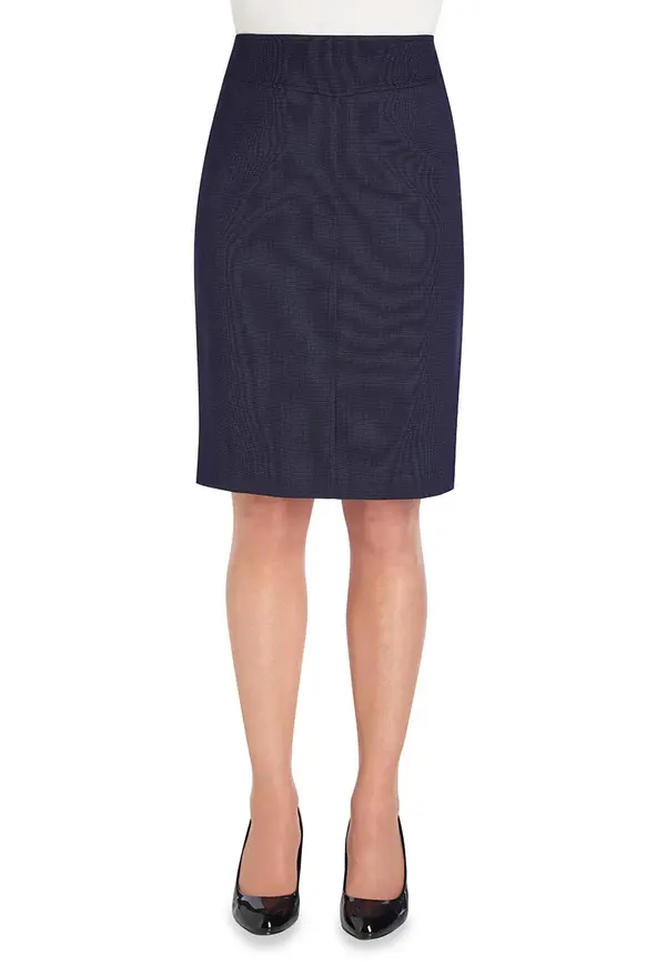 Juliet Straight Skirt juliet_navy_ _2275a