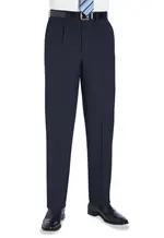 Langham Single Pleat Trouser langham_navy_ _8525a
