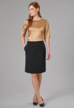 Merchant A-line Skirt ravenna gold