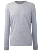 Men's Long Sleeve Anthem T-Shirt Grey Marl