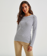 Women's Marinière Coastal Long Sleeve Tee AQ071_LS00_20242