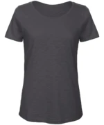 B&C Inspire Slub T /women Chic Anthracite