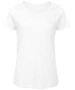 B&C Inspire Slub T /women Chic Pure White