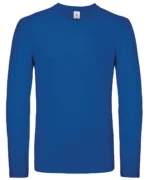 B&C #E150 Long Sleeve Royal Blue