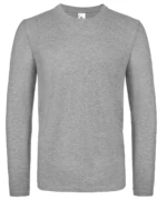 B&C #E150 Long Sleeve Sport Grey