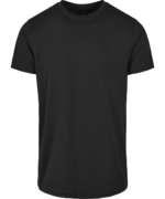 Basic Round Neck Tee Black