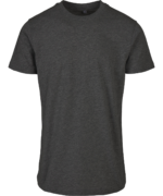 Basic Round Neck Tee Charcoal