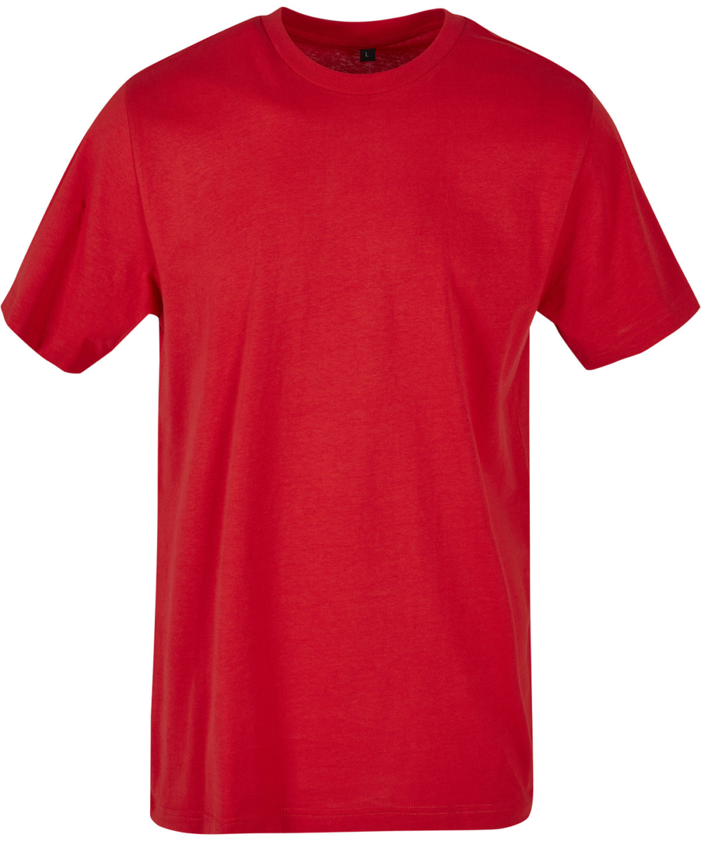 Basic Round Neck Tee City Red