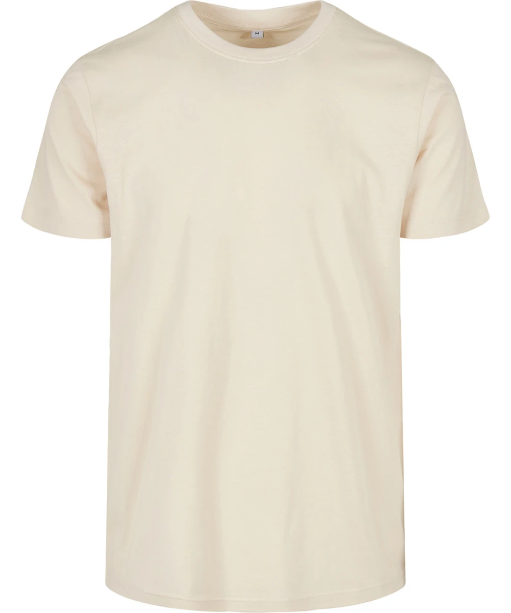 Basic Round Neck Tee Sand