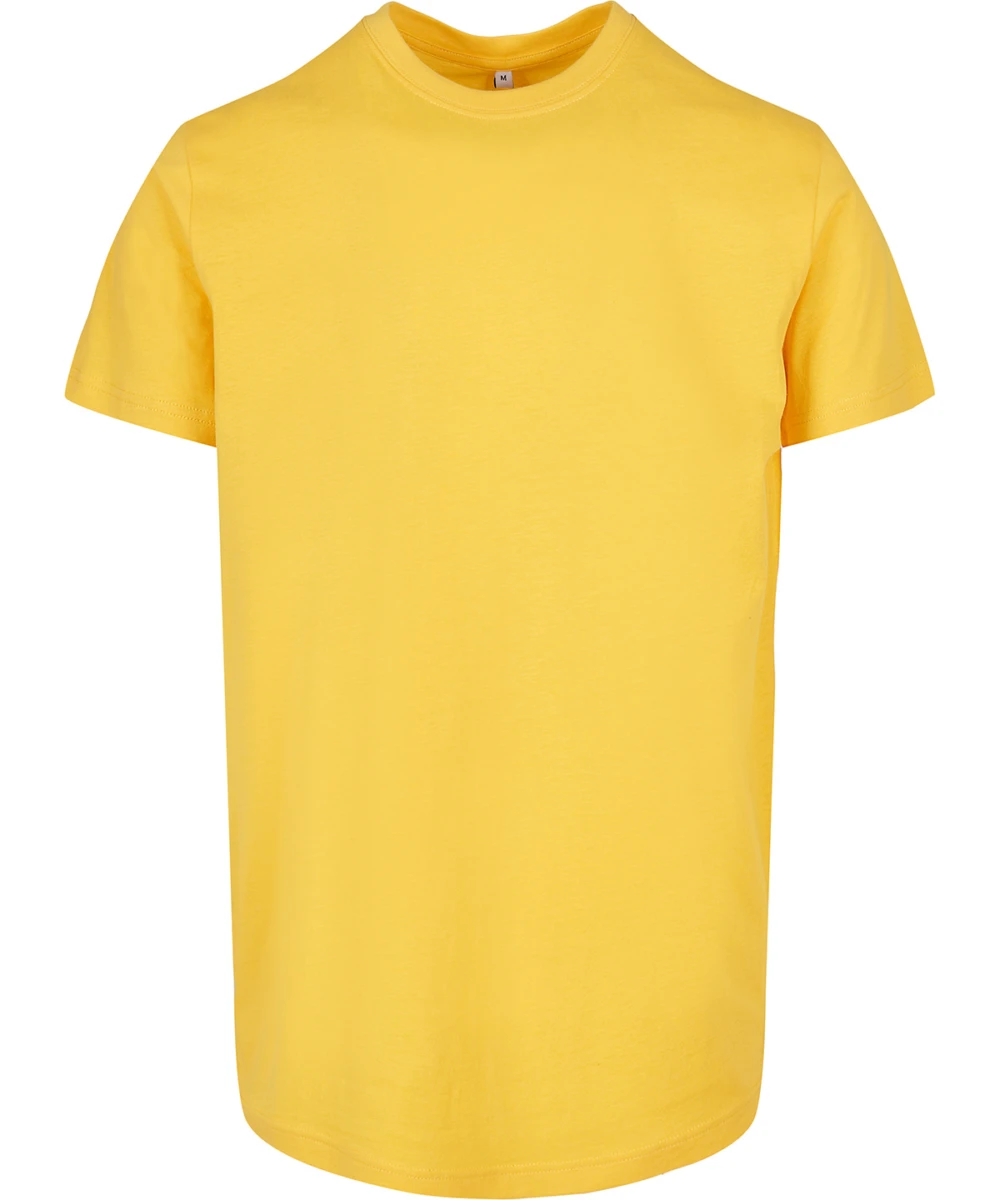 Basic Round Neck Tee Taxi Yellow
