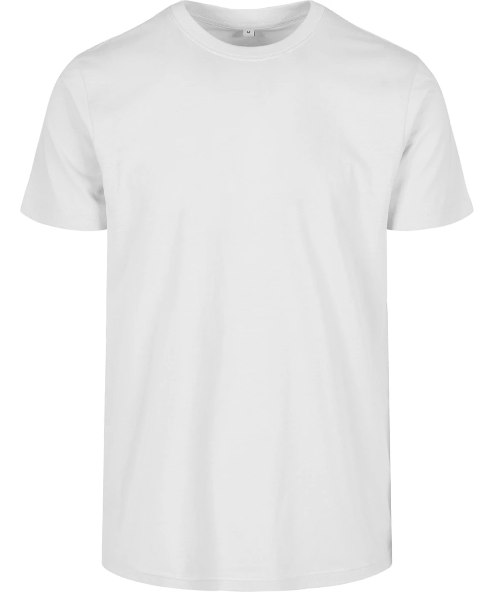Basic Round Neck Tee White
