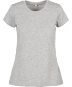 Women's Basic Tee Heather Grey