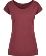 Women's Wide Neck Tee Cherry