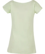 Women's Wide Neck Tee Light Mint